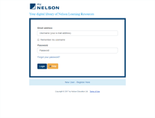 Tablet Screenshot of mynelson.com